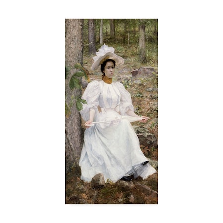 William Leigh 'Sophie Hunter Colston' Canvas Art,12x24